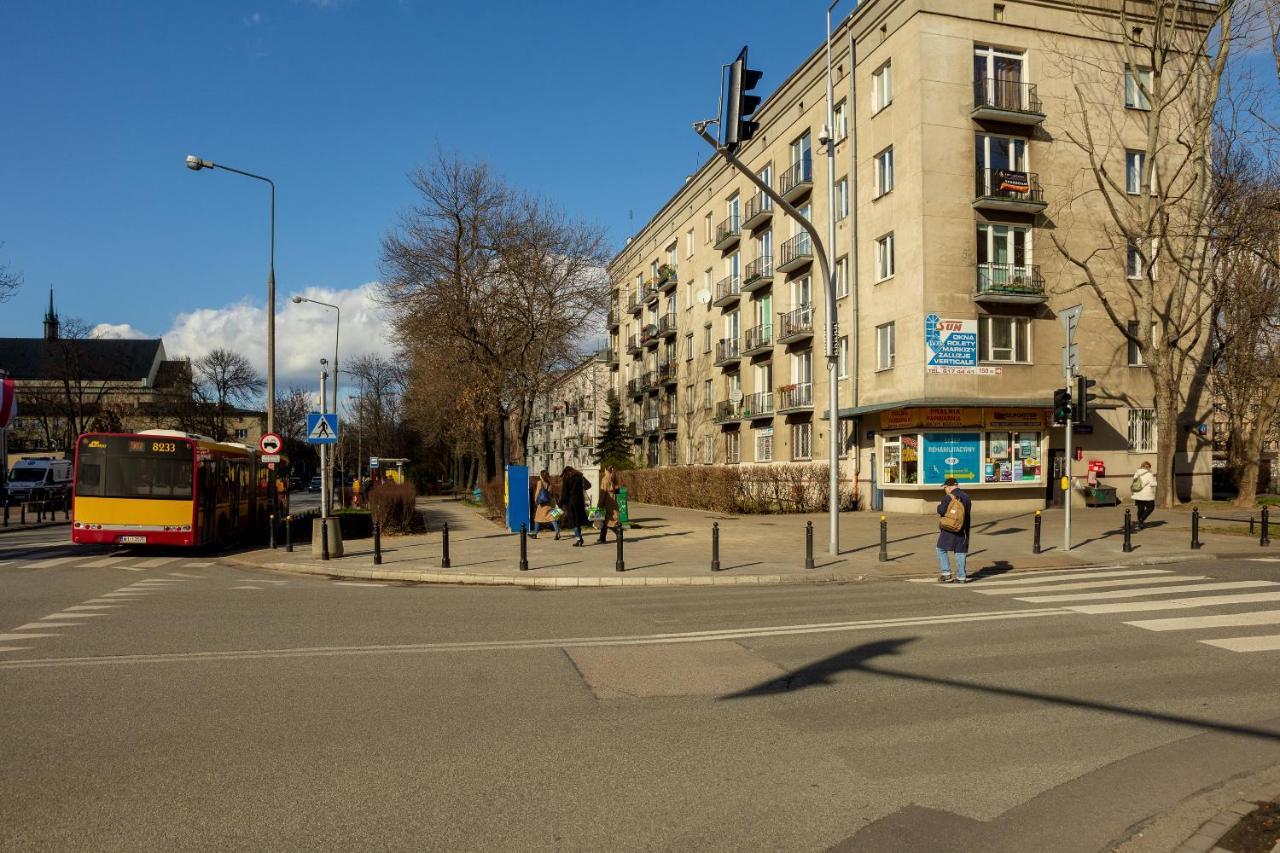 Saska Kepa Modern Apartment Warsaw Exterior photo